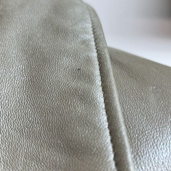 Bradley Bradley Bayou champagne Leather Jacket Size Small - Picture 9 of 10